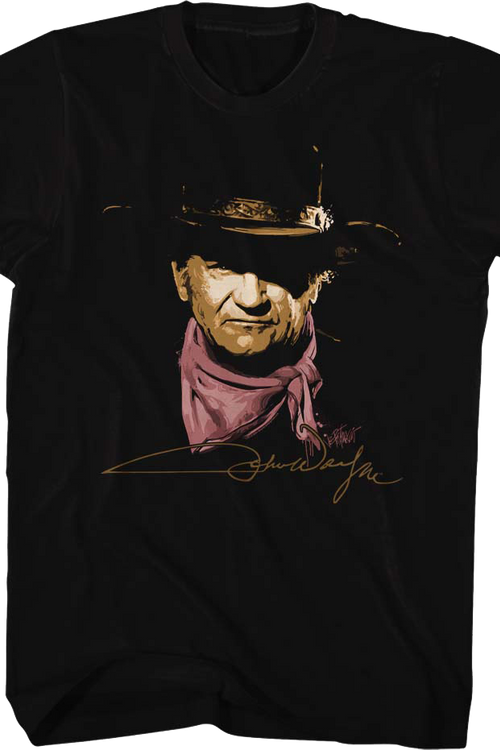 Autograph John Wayne T-Shirt