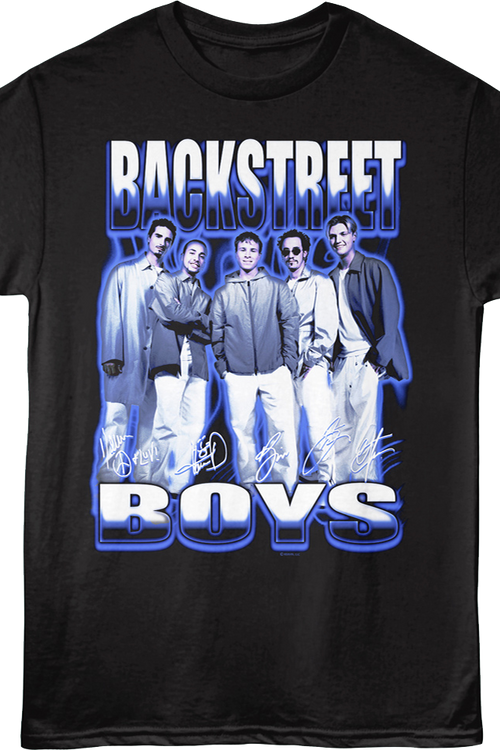 Autographs Backstreet Boys T-Shirt