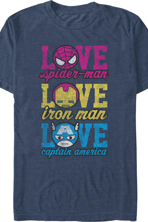 Avengers Love Marvel Comics T-Shirt