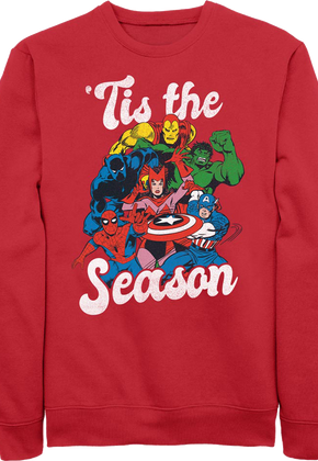 Avengers 'Tis The Season Marvel Comics Sweatshirt