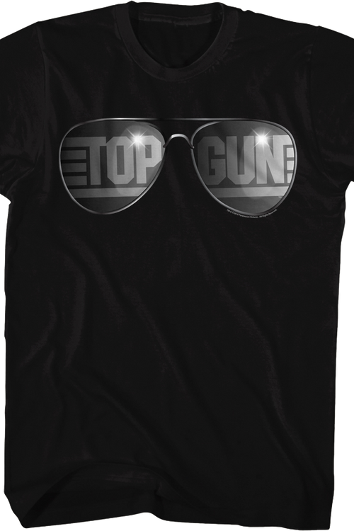 Aviator Sunglasses Top Gun T-Shirt