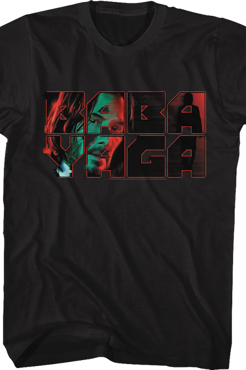Baba Yaga Photo John Wick T-Shirt
