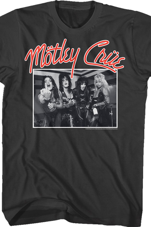Backstage Photo Motley Crue T-Shirt