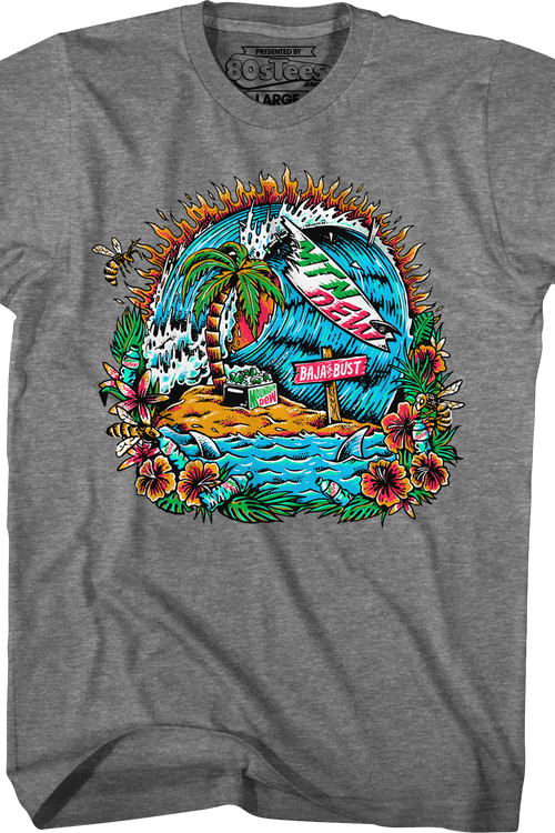 Exclusive Baja Or Bust Mountain Dew T-Shirt
