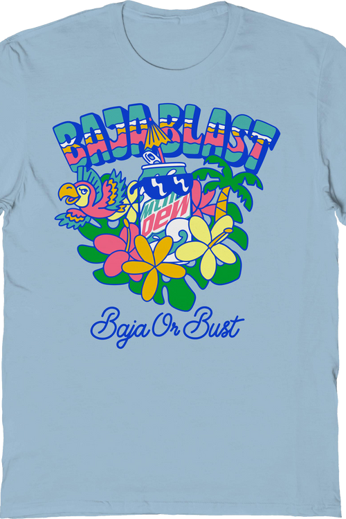 Baja Or Bust Mountain Dew T-Shirt