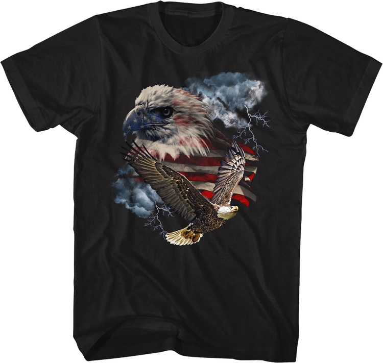 Bald Eagle Collage T-Shirt