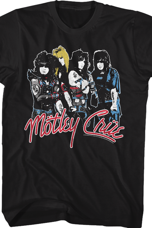 Band And Logo Motley Crue T-Shirt
