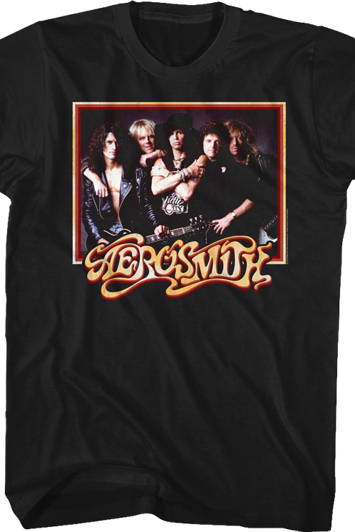Band Photo Aerosmith T-Shirt