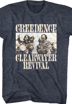 Band Photo Creedence Clearwater Revival T-Shirt