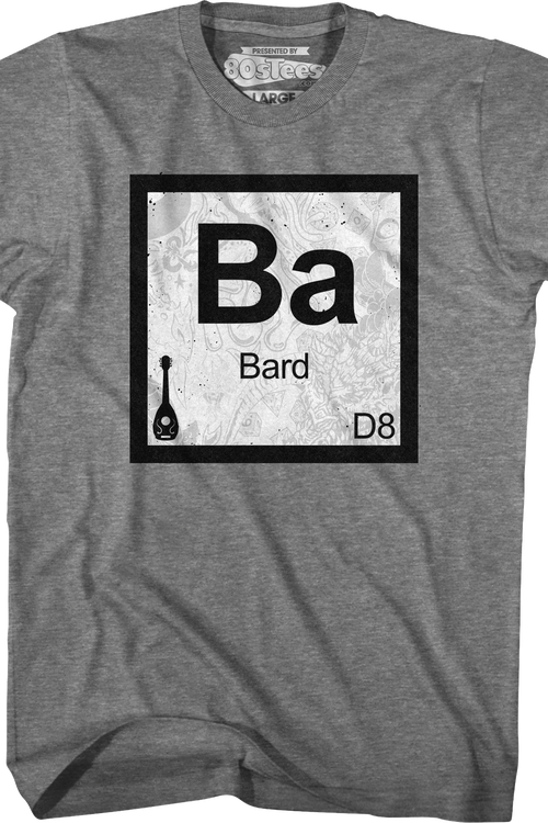 Bard Element Symbol Dungeons & Dragons T-Shirt