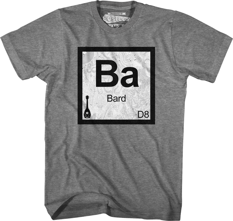 Bard Element Symbol Dungeons & Dragons T-Shirt