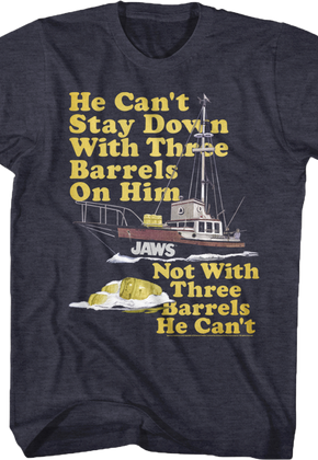 Three Barrels Jaws T-Shirt