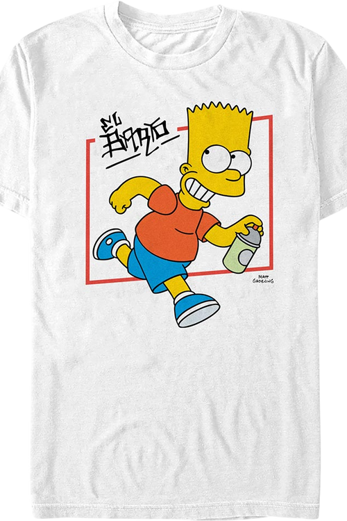 Bart Graffiti Simpsons T-Shirt
