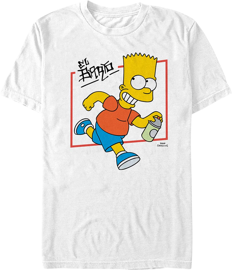 Bart Graffiti Simpsons T-Shirt