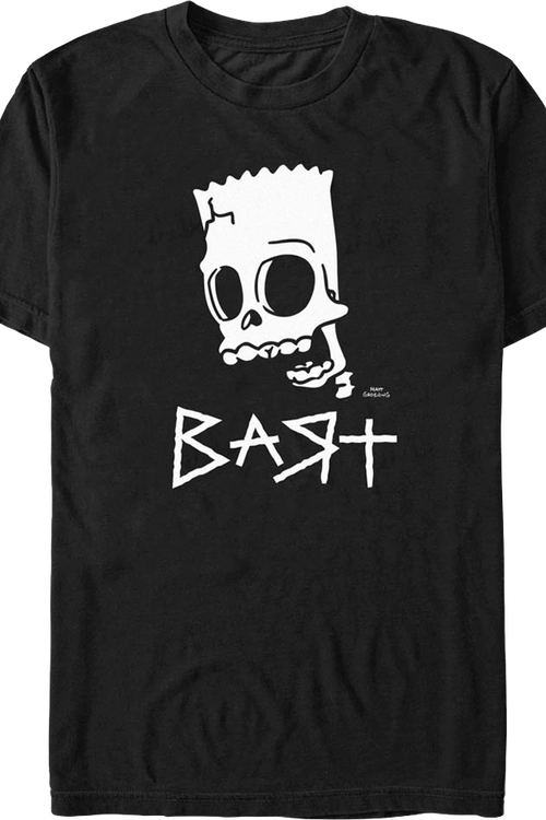 Bart Skull Simpsons T-Shirt