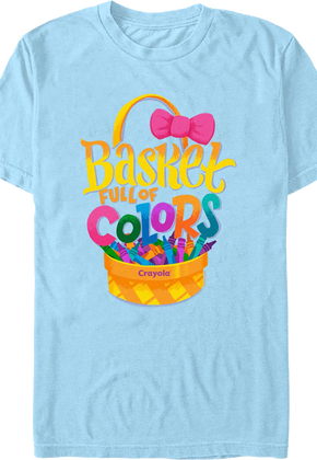 Basket Full Of Colors Crayola T-Shirt
