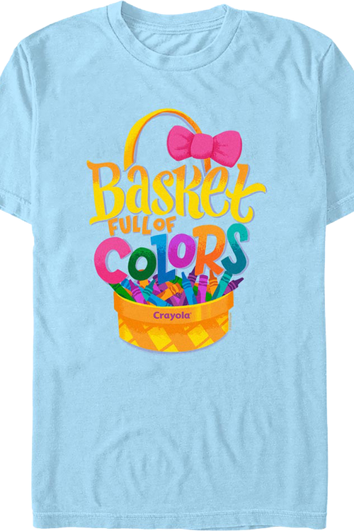 Basket Full Of Colors Crayola T-Shirt