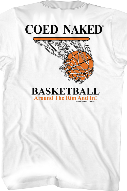 Basketball Coed Naked T-Shirt