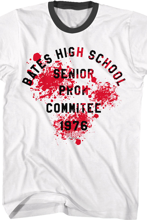 Bates High School Senior Prom Committee Carrie Ringer Shirt