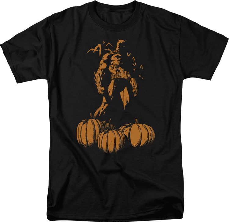 Batman Halloween Pumpkin Patch DC Comics T-Shirt