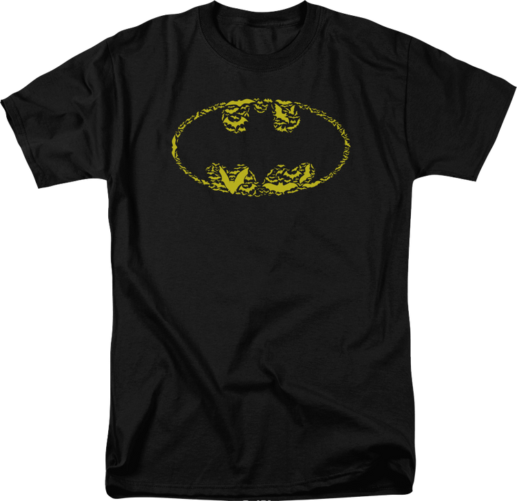 Batman Logo With Bats DC Comics T-Shirt
