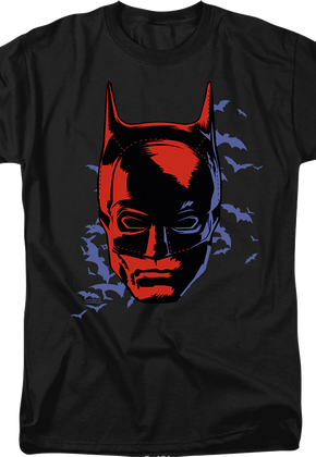 Batman Shadowed Mask DC Comics T-Shirt
