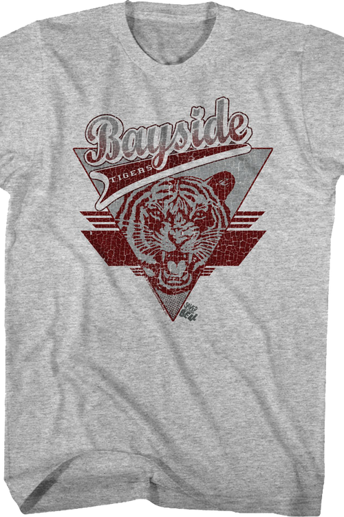 Bayside Tigers Triangle Logo Saved By The Bell T-Shirt