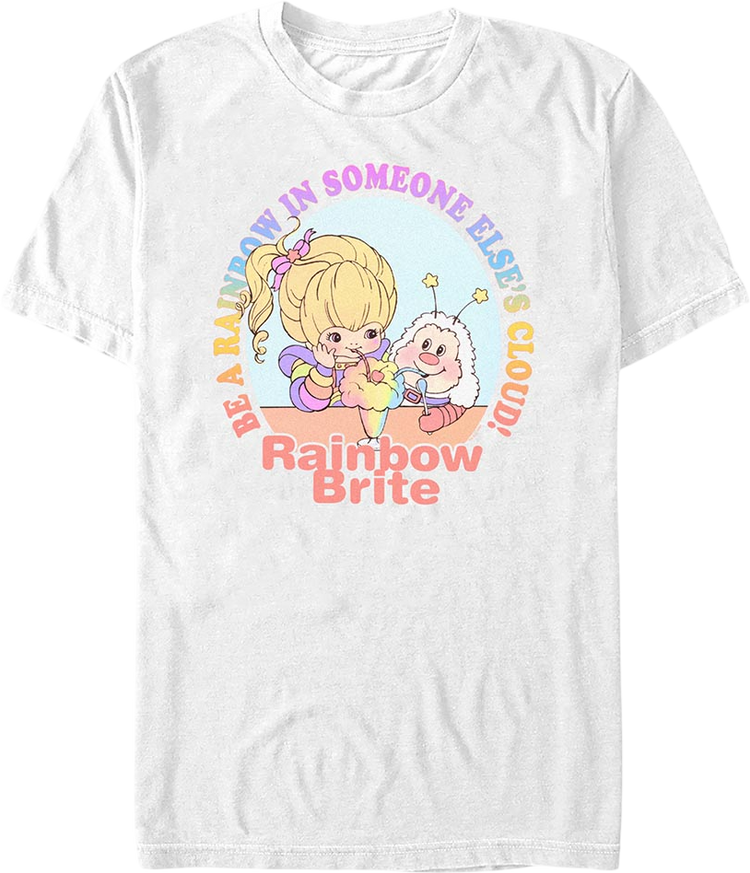 Be A Rainbow In Someone Else's Cloud Rainbow Brite T-Shirt