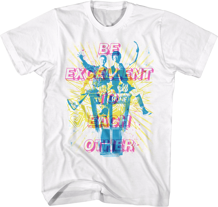 Be Excellent To Each Other Bill & Ted's Excellent Adventure T-Shirt