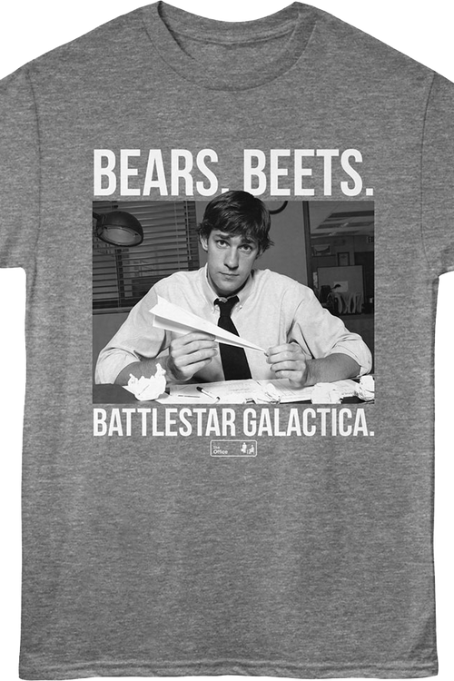Bears Beets Battlestar Galactica The Office T-Shirt