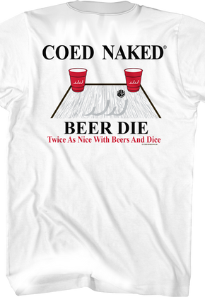 Beer Die Coed Naked T-Shirt