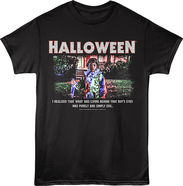 Behind That Boy's Eyes Halloween T-Shirt