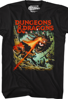 Beholder Battle Dungeons & Dragons T-Shirt
