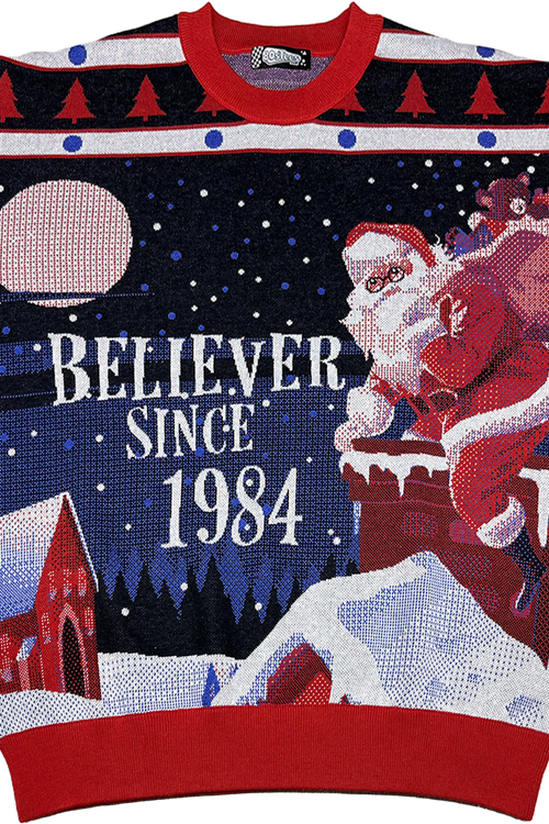 Believer Since 1984 Knitted Christmas Sweater