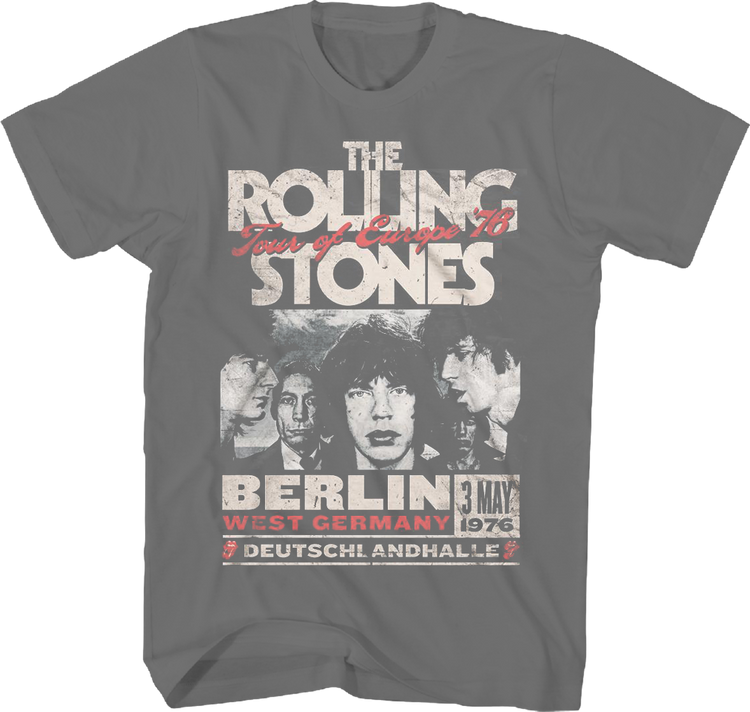 Berlin 1976 Rolling Stones T-Shirt