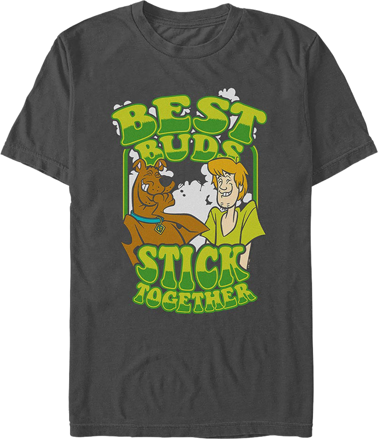 Best Buds Stick Together Scooby-Doo T-Shirt