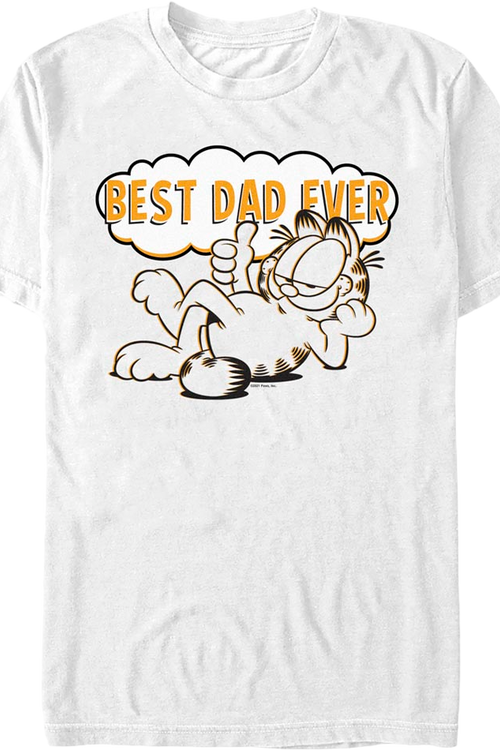 Best Dad Ever Garfield T-Shirt
