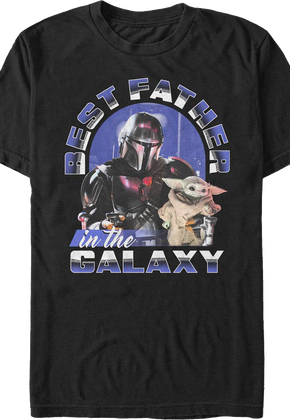 Best Father In The Galaxy The Mandalorian Star Wars T-Shirt
