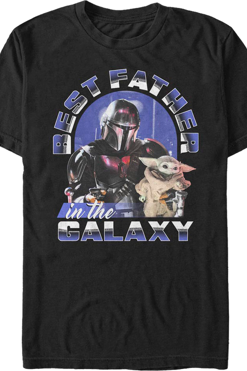 Best Father In The Galaxy The Mandalorian Star Wars T-Shirt