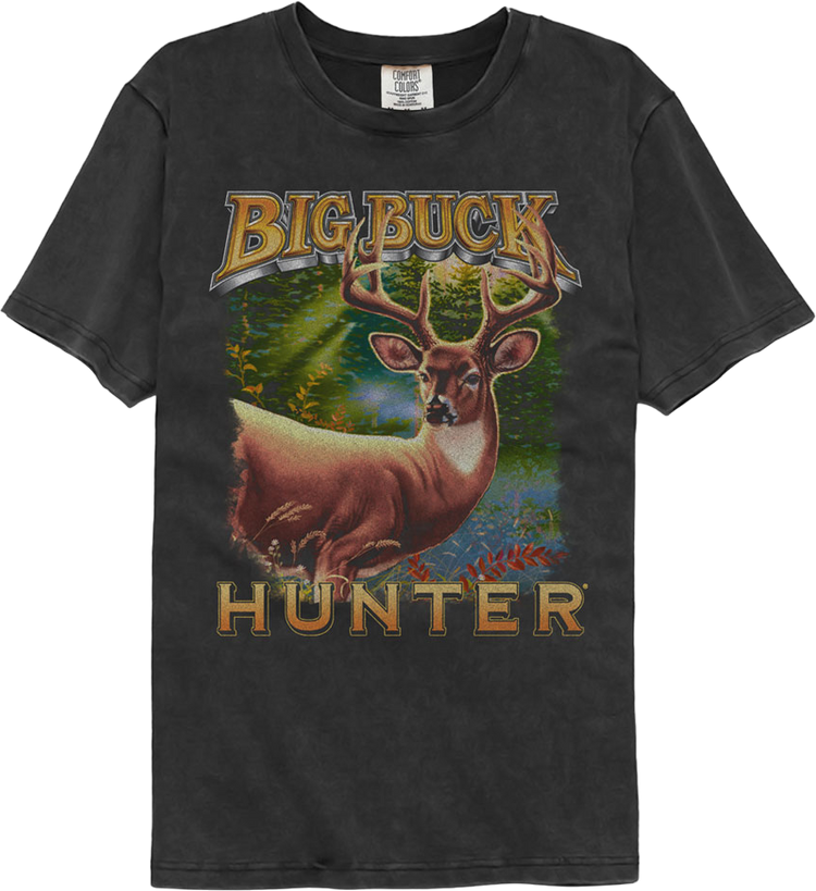 Big Buck Hunter Comfort Colors Brand T-Shirt