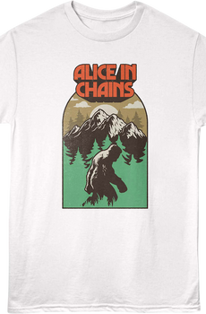 Bigfoot Alice In Chains T-Shirt