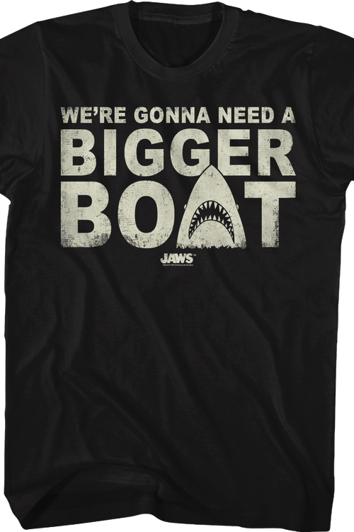 Bigger Boat Jaws Shirt