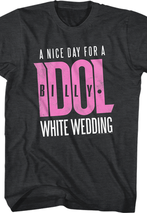 Billy Idol White Wedding T-Shirt