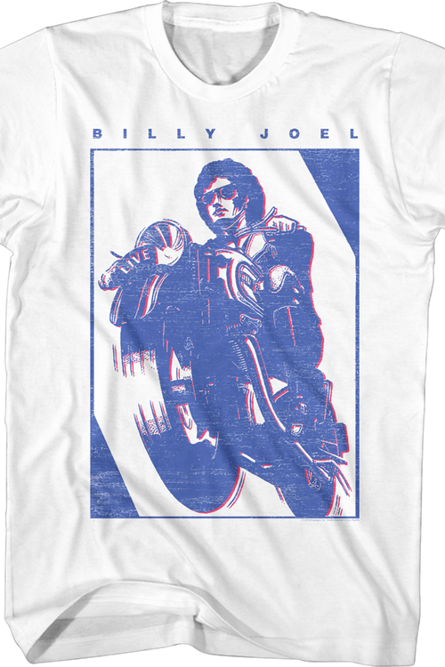 Billy Joel Motorcycle T-Shirt