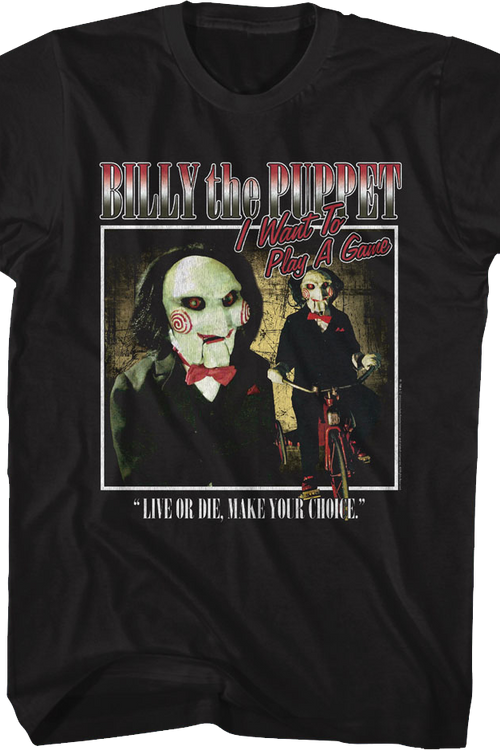 Billy the Puppet Saw T-Shirt