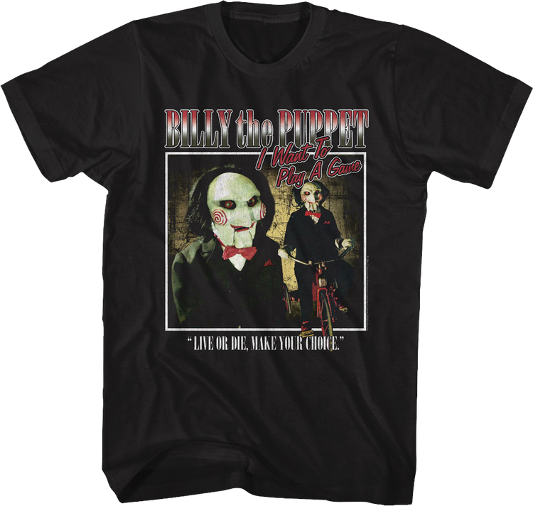 Billy the Puppet Saw T-Shirt