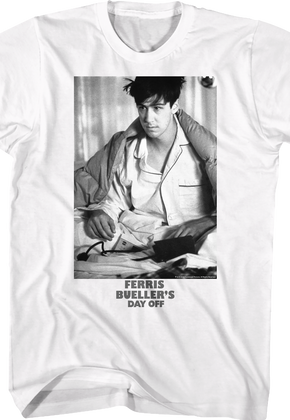 Black and White Cameron Photo Ferris Bueller's Day Off T-Shirt