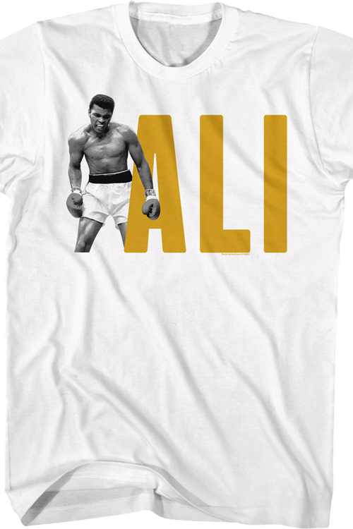 Black And White Knockout Pose Muhammad Ali T-Shirt