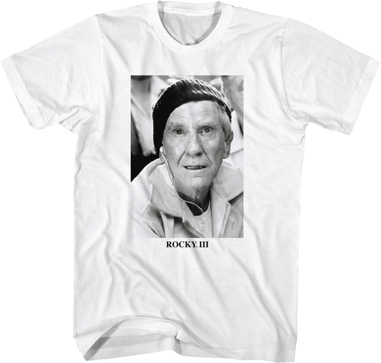 Black And White Mickey Photo Rocky III T-Shirt