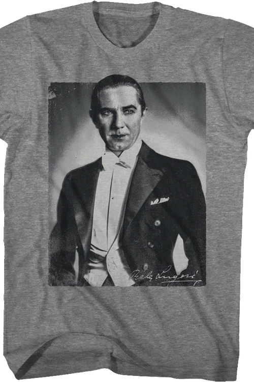 Black And White Photo Bela Lugosi T-Shirt